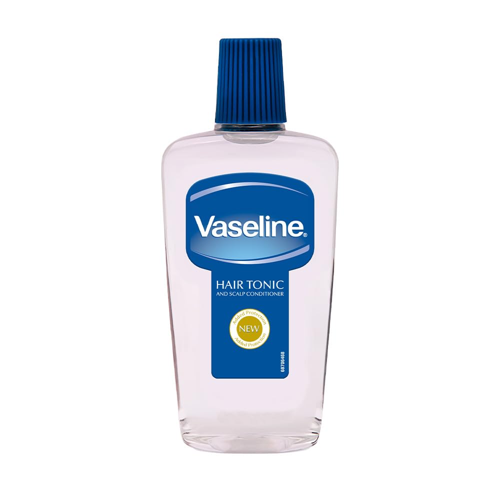 Vaseline Hair Tonic & Scalp Conditioner | Smoothes Hair | Locks In Moisture | Non-Greasy Shine | 200 ML 200 ml (Pack of 1)