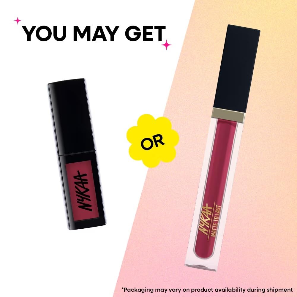 Nykaa Matte To Last ! Transferproof Liquid Lipstick - Maithili 25 (5ml)