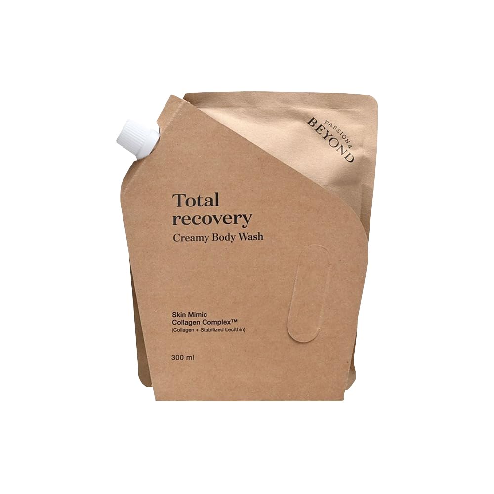 Belif Beyond Total Recovery Creamy Body Wash 300ML - Refill | Anti-Aging Formula for Glowing Skin | Vegan, Sulfate-Free, Deep Hydration | Korean Skin Care | Wit