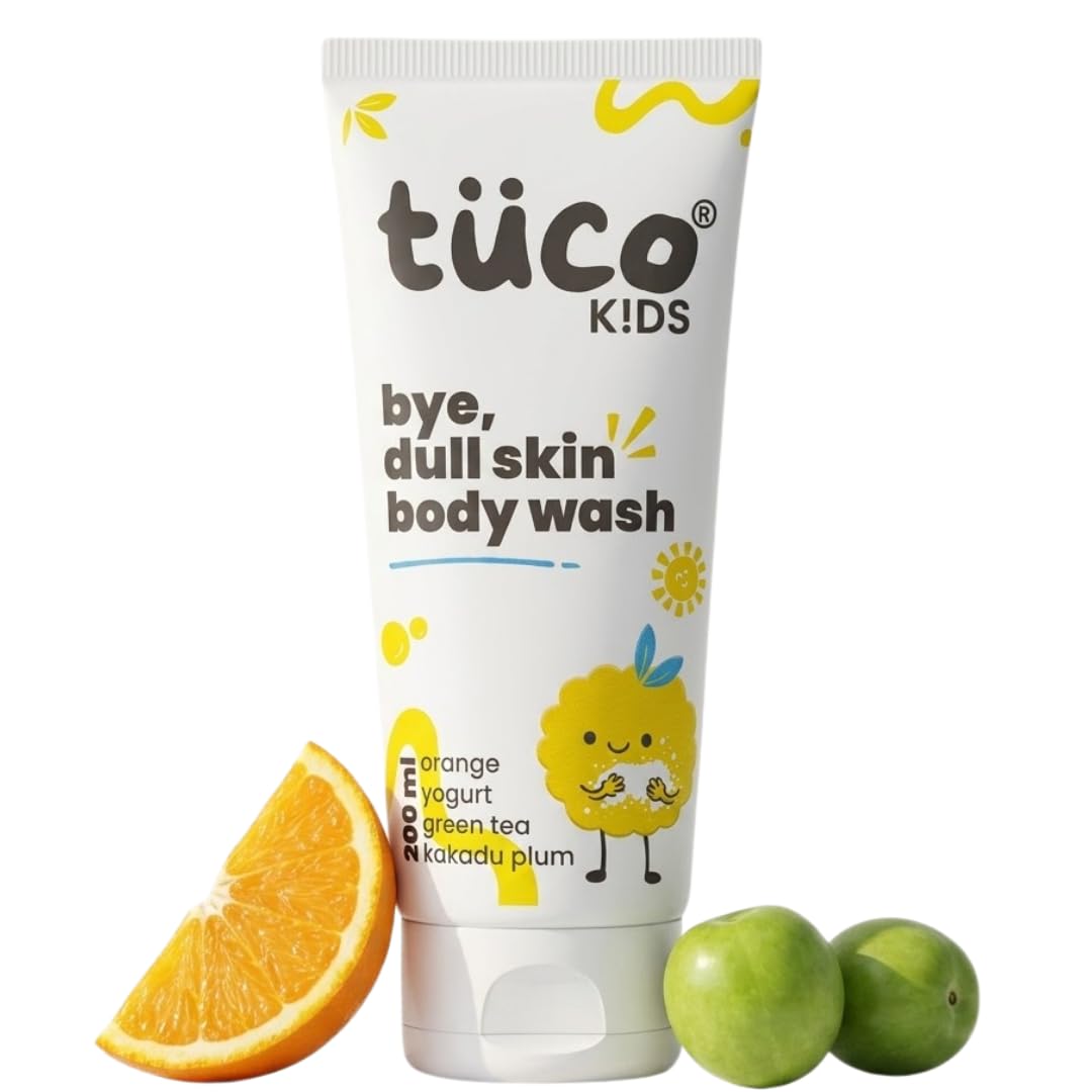 Tuco De Tan Body Wash for Kids, With Green Tea Extracts & Yogurt, 200ml