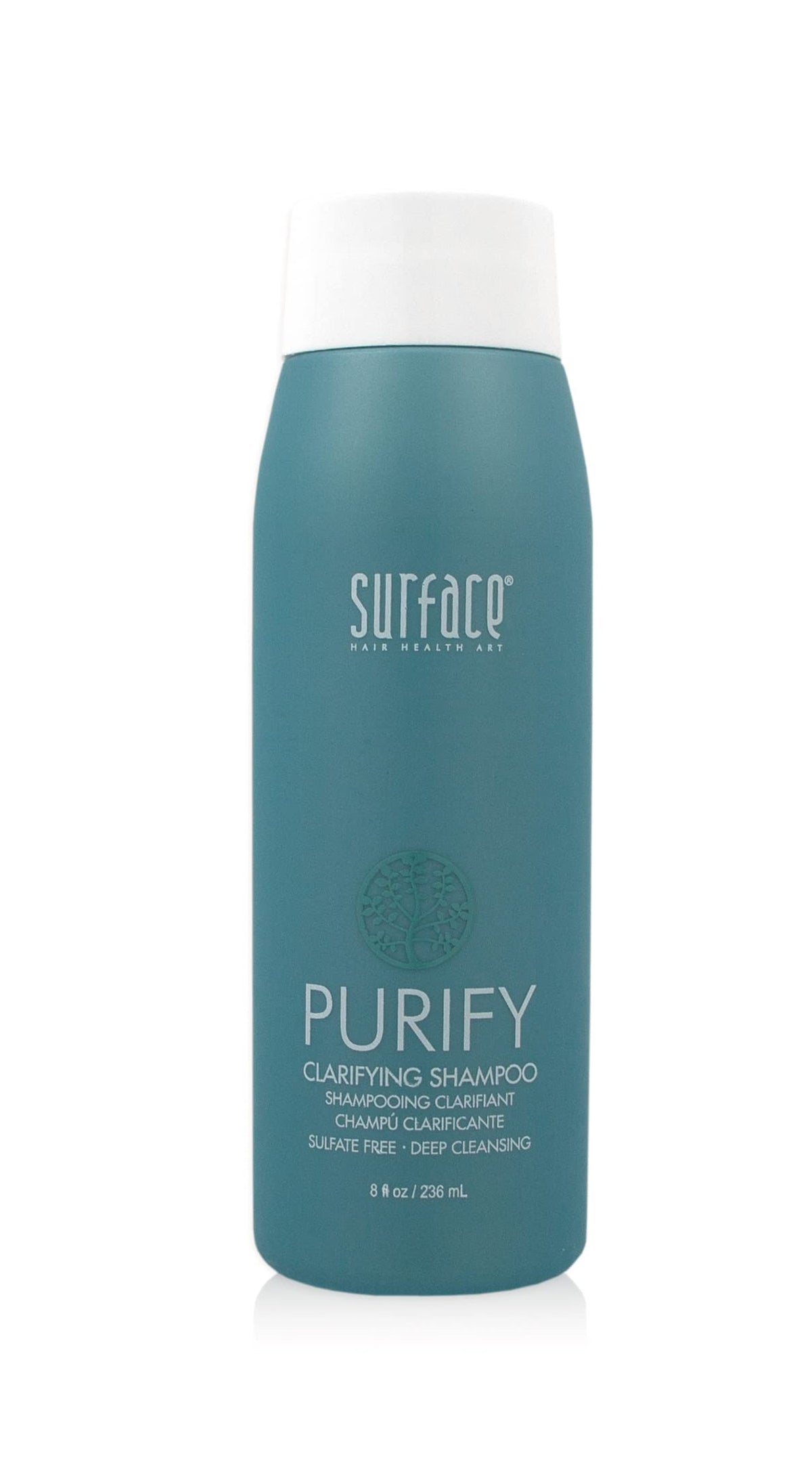 Surface Hair - Purify Clarifying Cleansing Shampoo - Clarify, Deep Cleanse, Sulfate Free 8 Fl Oz (Pack of 1)