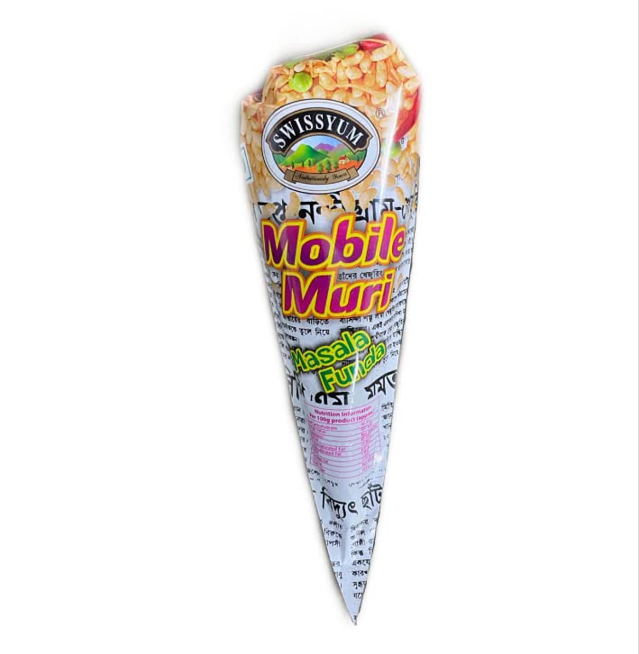 SWISSYUM MASALA Mobile Muri 50G pack of 10
