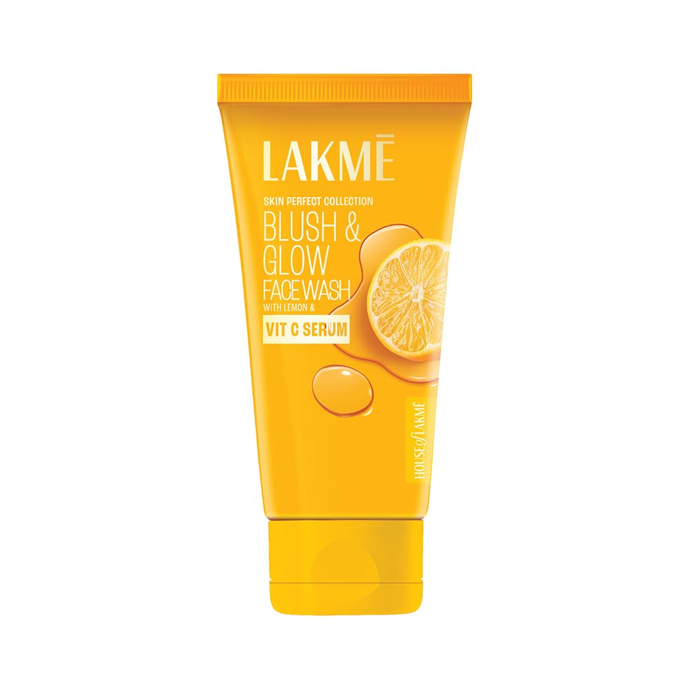 Lakme Blush & Glow Lemon Freshness Gel Face Wash with Lemon Extracts|| 100 g 100 g (Pack of 1)