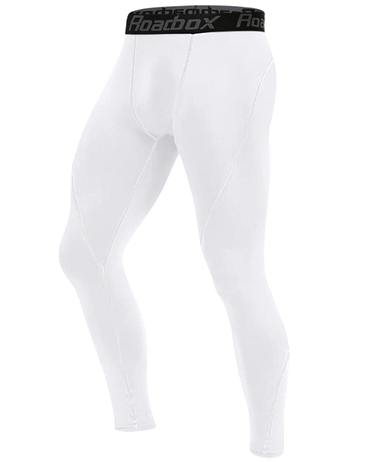 Roadbox Compression Pants for Men Running Tights Base Layer Leggings