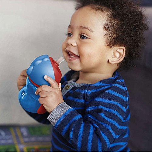 AVENT Philips Sipper Bottle for Kids | No.1 Brand Recommended by Moms Worldwide | Leak Proof Design | Easy Grip with Silicone Handle | 9m+ | 200ml | Packof1 |(B