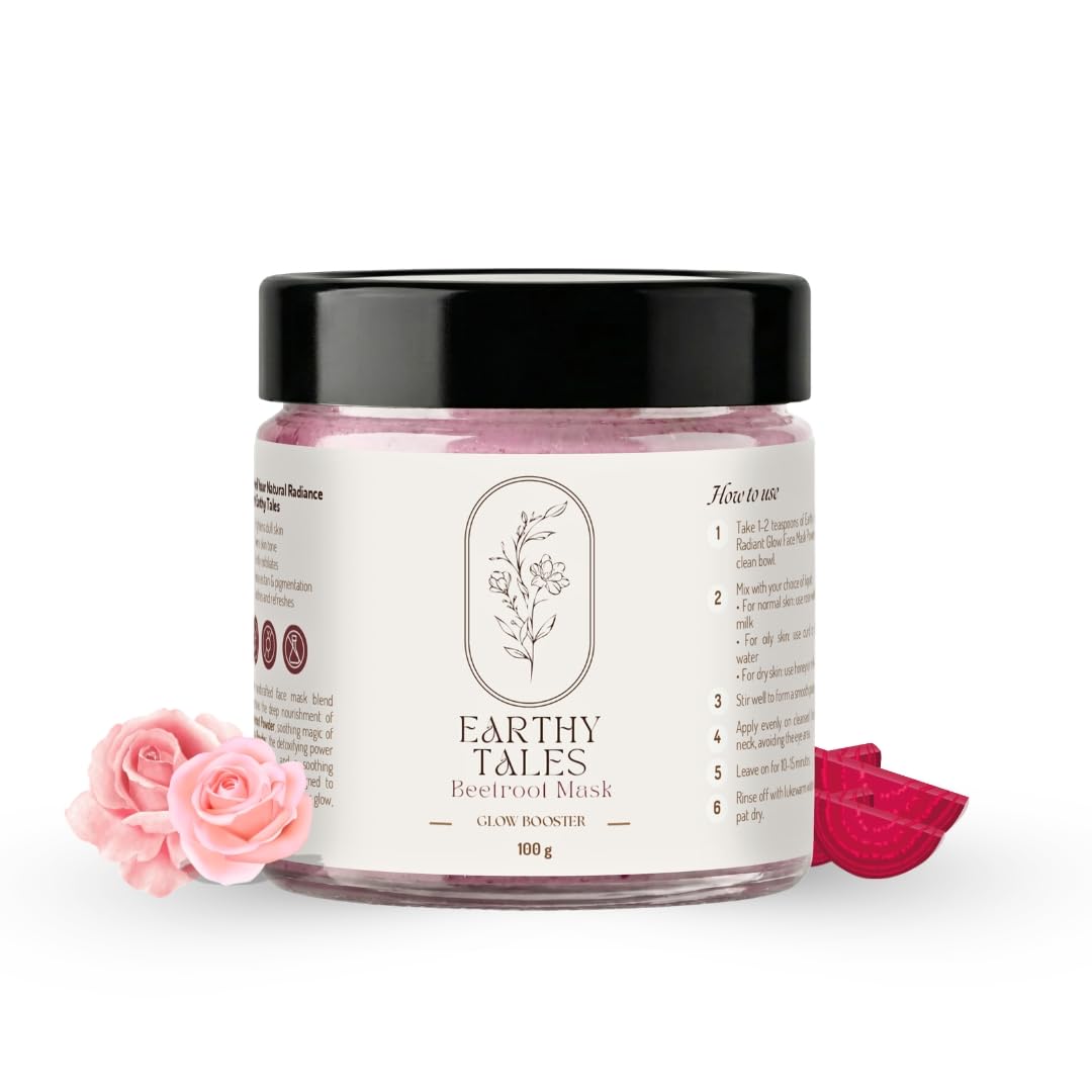 100% Organic Beetroot & Rose Mask