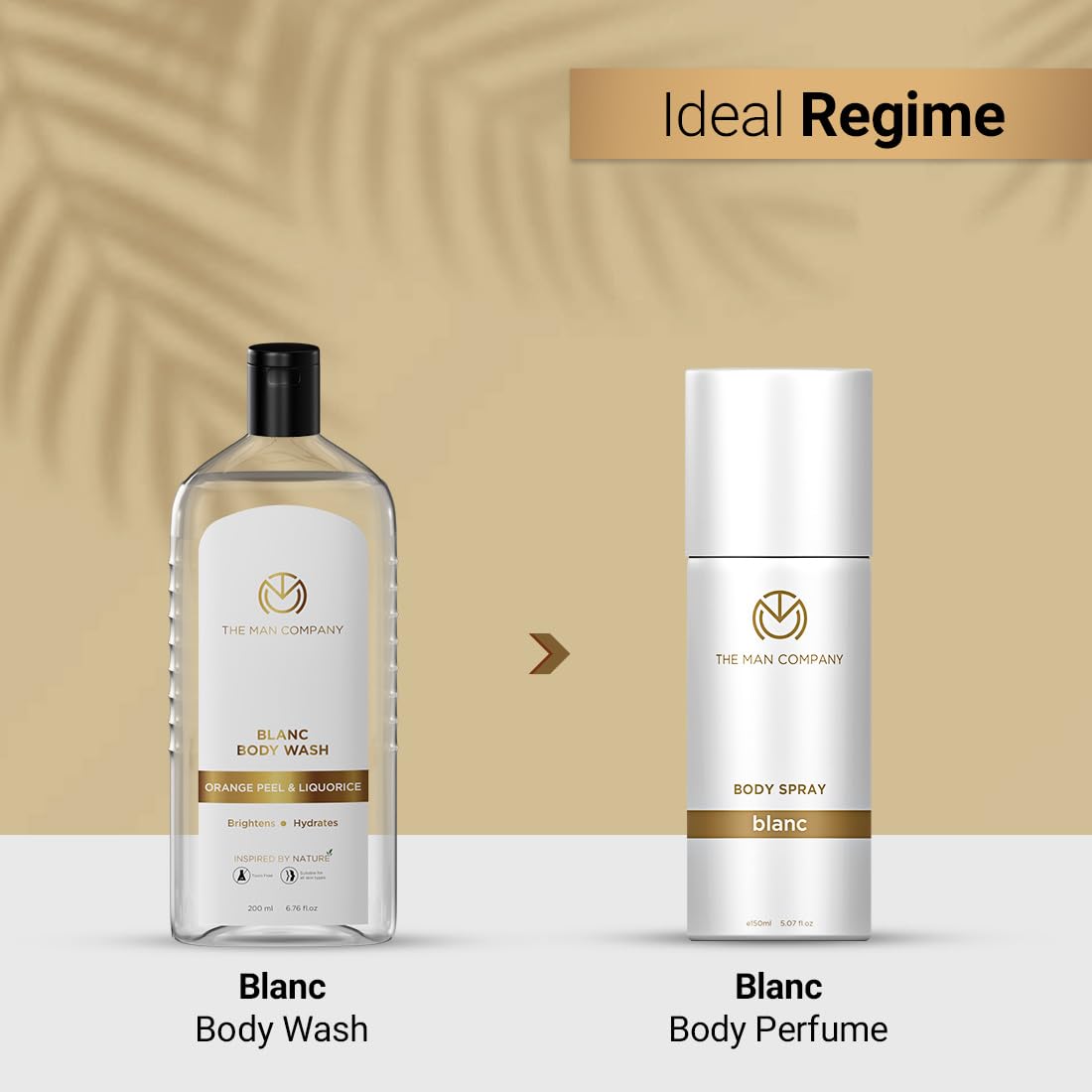 The Man Company Blanc Lemon Deodorant For Men - 150Ml | Premium Long-Lasting Fragrance Body Spray | Perfect Deo For Everyday Use | Gift For Him