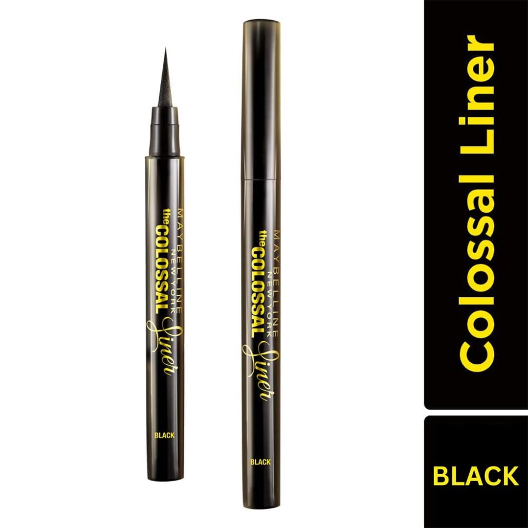 Maybelline New York The Colossal EyeLiner, Black, 1.2g
