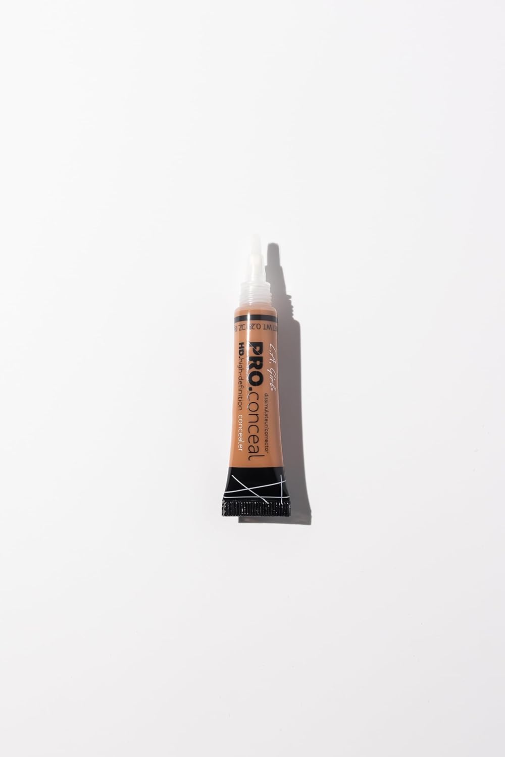 L.A Girl- HD Pro Conceal -Almond | Soft Brush Tip for Easy Application | Crease Resistant | Blendable and Buildable formula | Concealer Provides Natural Coverage | 8 G