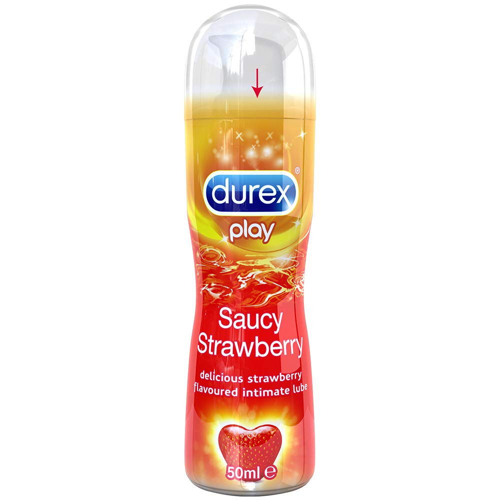 Durex Play Lubricant Gel, Saucy Strawberry - 50 ml & Play Lubricant Gel, Cheeky Cherry - 50 ml Combo