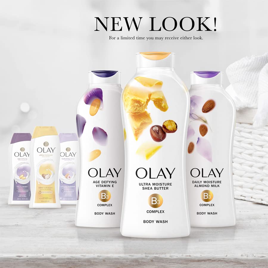 Olay Ultra Moisture Body Wash with Coconut Oil, 650 ml