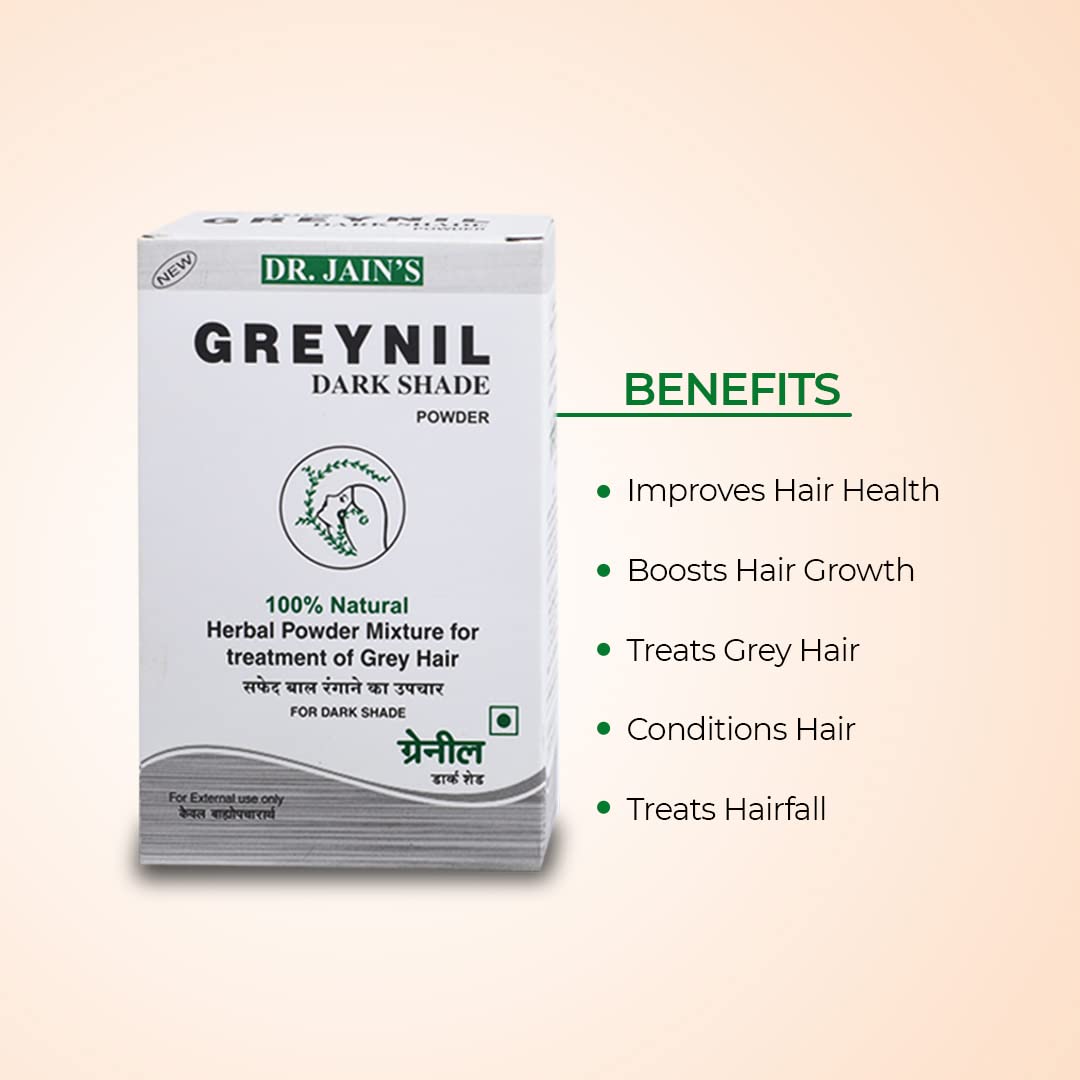 Dr. Jain'S Greynil Dark Shade, 500 G…