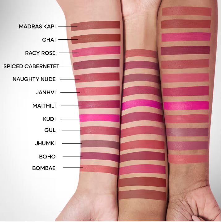 Nykaa Matte to Last No Transfer Long Lasting Lipstick (3.5g) (Chai)
