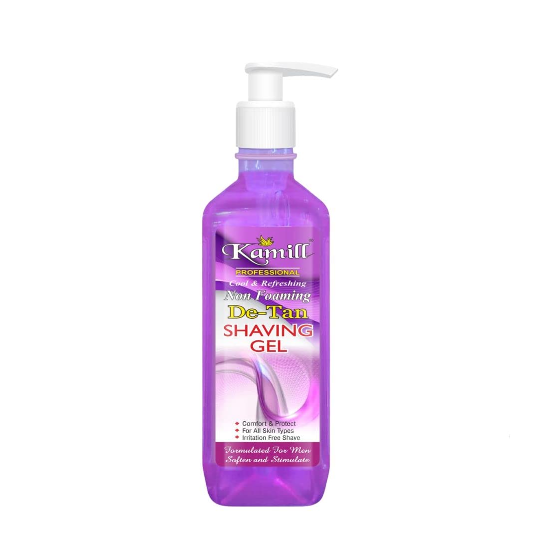 Kamill Professional Non Foaming De-Tan Shaving Gel For Irritation Free Shave (500 ml)