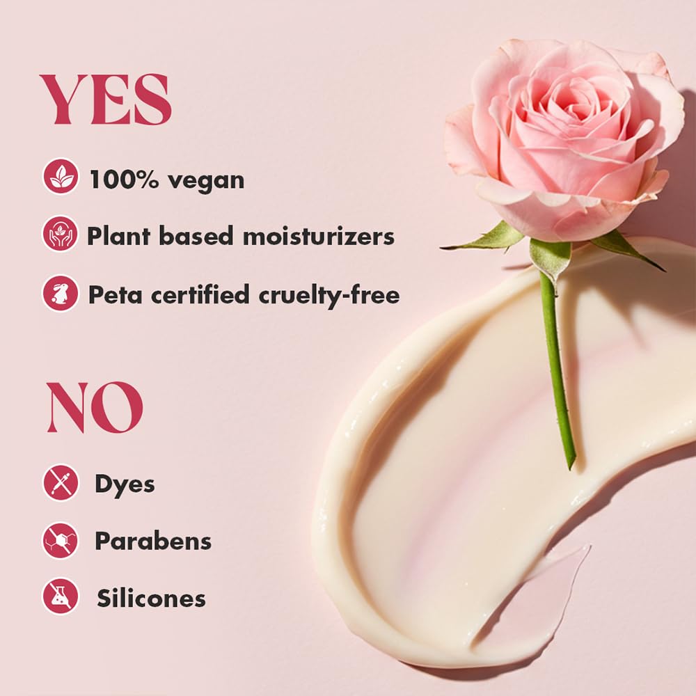 Love Beauty & Planet Natural Murumuru Butter & Rose Glow Body Lotion | 24 hour Moisturization | Non-Sticky | Fast Absorbing | For Normal to Dry Skin | Paraben Free | Vegan | Cruelty-Free | 400 ml