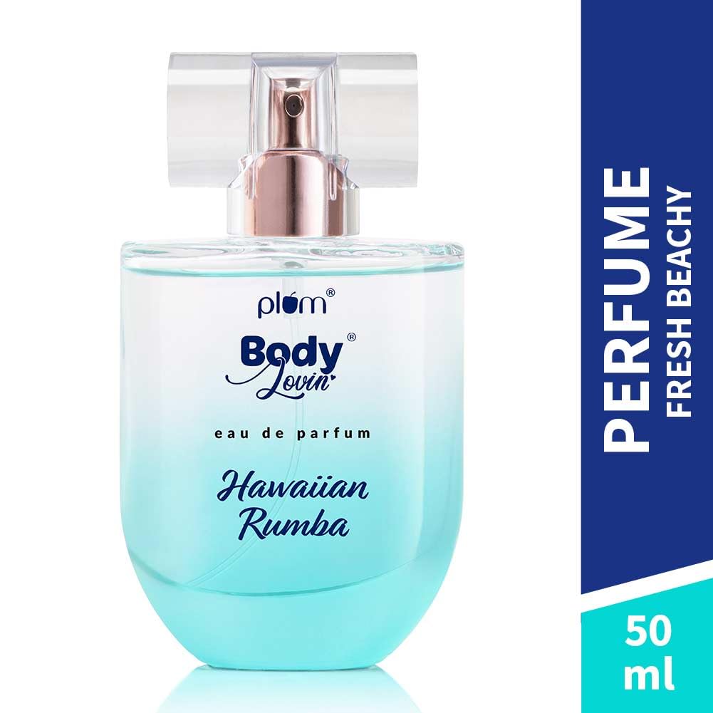 Plum BodyLovin' Hawaiian Rumba Eau De Perfume (Parfum) | Long Lasting & Premium Tropical Fragrance | Luxury Perfume For Women & Men | Mandarin, Gardenia & Vanil