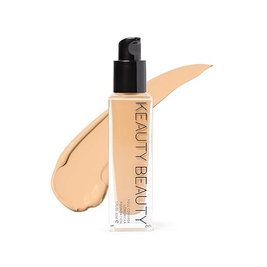 KEAUTY BEAUTY FULL COVERAGE LONG WEAR FOUNDATION 30ml 01