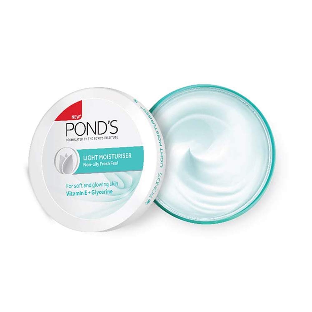 Pond's Face Cream, Light Moisturiser, 75ml 75 ml (Pack of 1)
