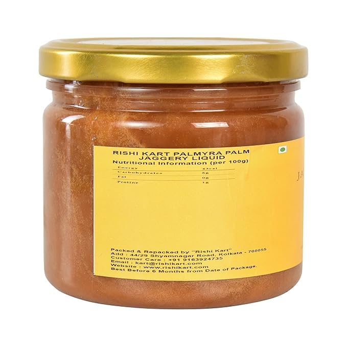 Rishi Kart Tal Gur from Bengal | Palm Jaggery | Jhola Taal Gur Spread 400Gm