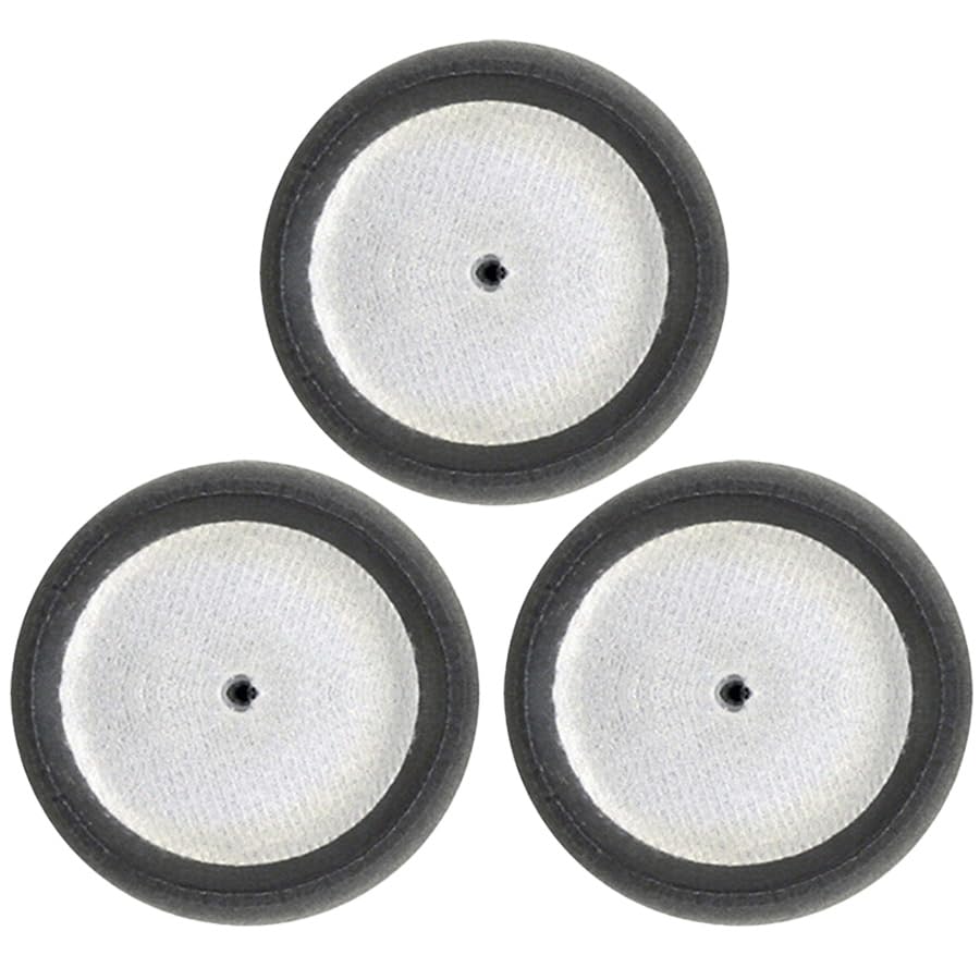 SM Arnold (34-643) 3.5" Micro Foam Buffing Pad, Black, (Pack of 3)