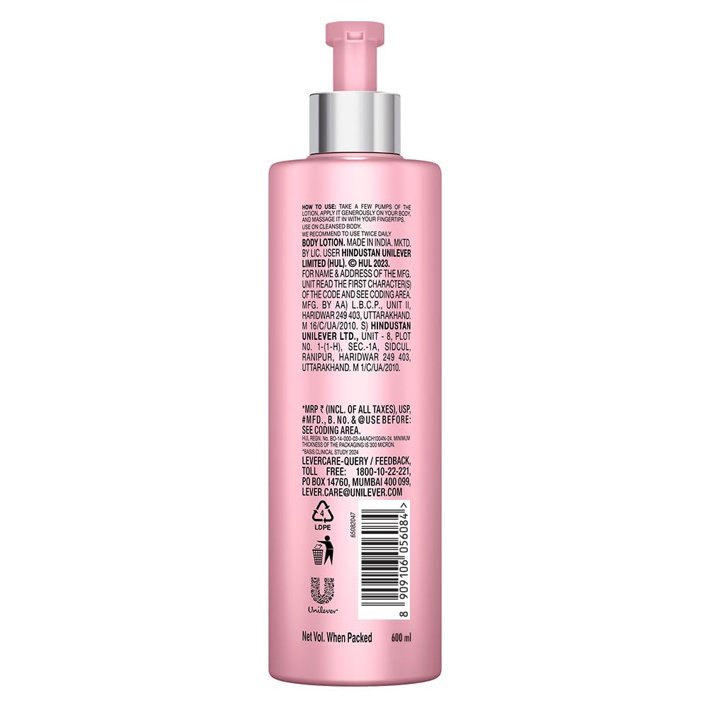 Ponds Triple Vitamin Moisturising Body Lotion, 600ml 600 ml (Pack of 1)