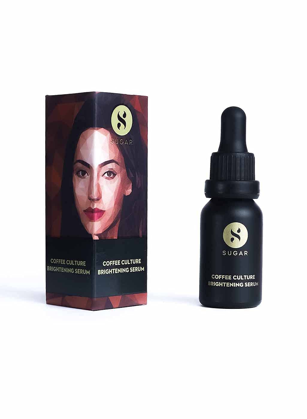 SUGAR Cosmetics Coffee Culture Brightening Serum with Coffee Extracts | Lightens Spots and Blemishes | Hydrates Skin & Light-weight Formulation