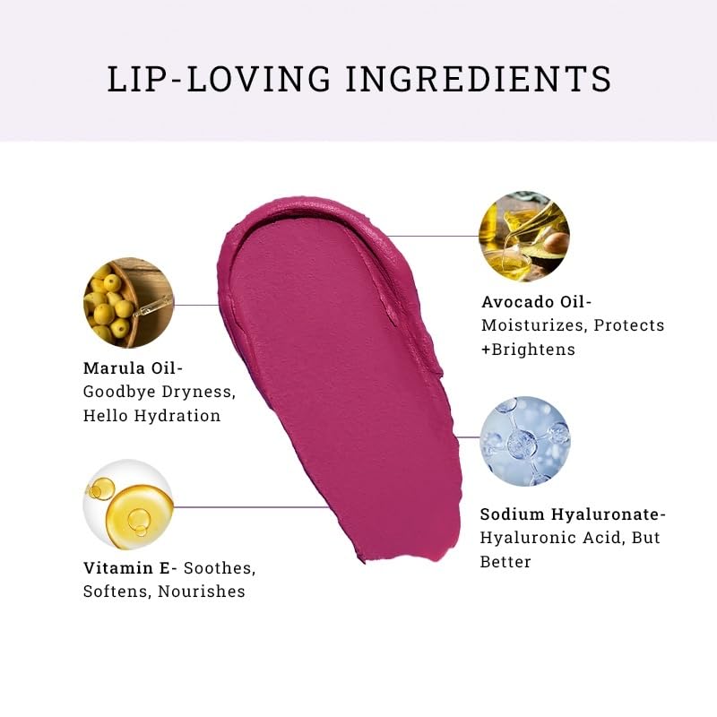 LOVETC HD Matte Lipstick, Transfer-Proof Makeup, Birthday Blush, 4.2g