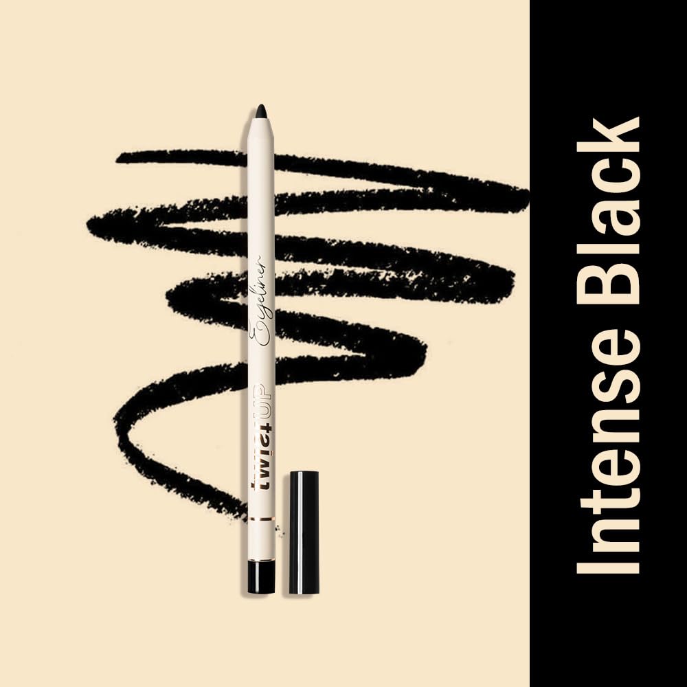 Character Twist Up Eyeliner | Waterproof & Smudge-Proof | Intense Matte Finish | Long-Lasting, Transfer-Proof | Smooth Glide