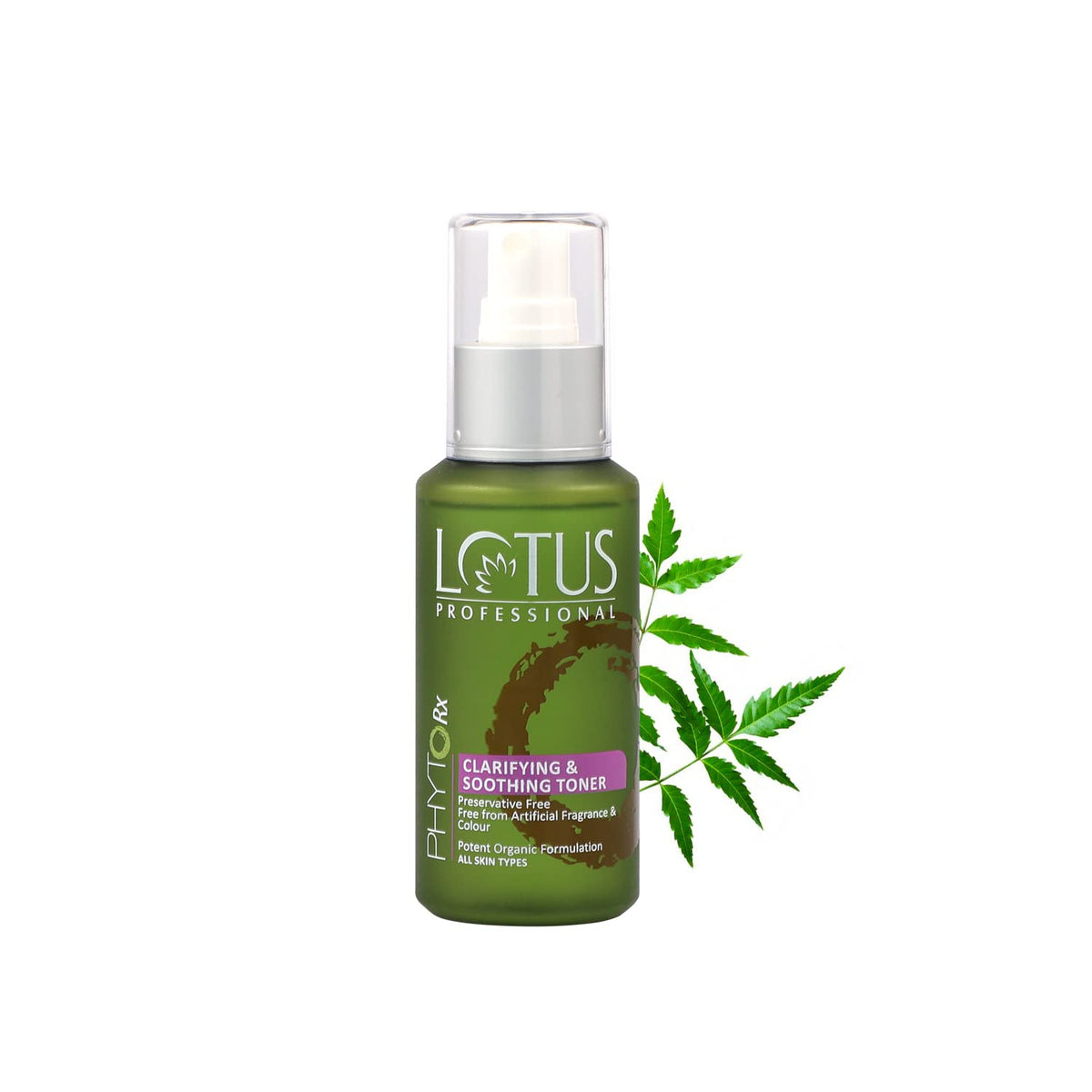 Lotus Professional PhytoRx Clarifying & Soothing Daily Toner | With Neem & Vitamin C | Oil Control & Anti Acne Face Toner | Purifies And Soothes The Skin | For