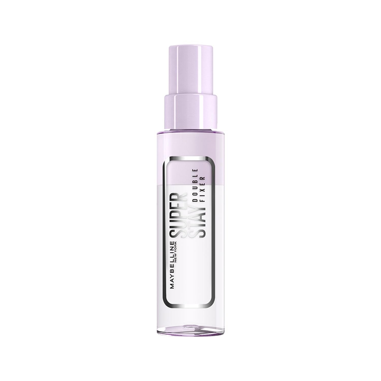 Maybelline New York Super Stay Double Fixer Setting Spray, 24HR Wear, Hydrating Spray, 55ml
