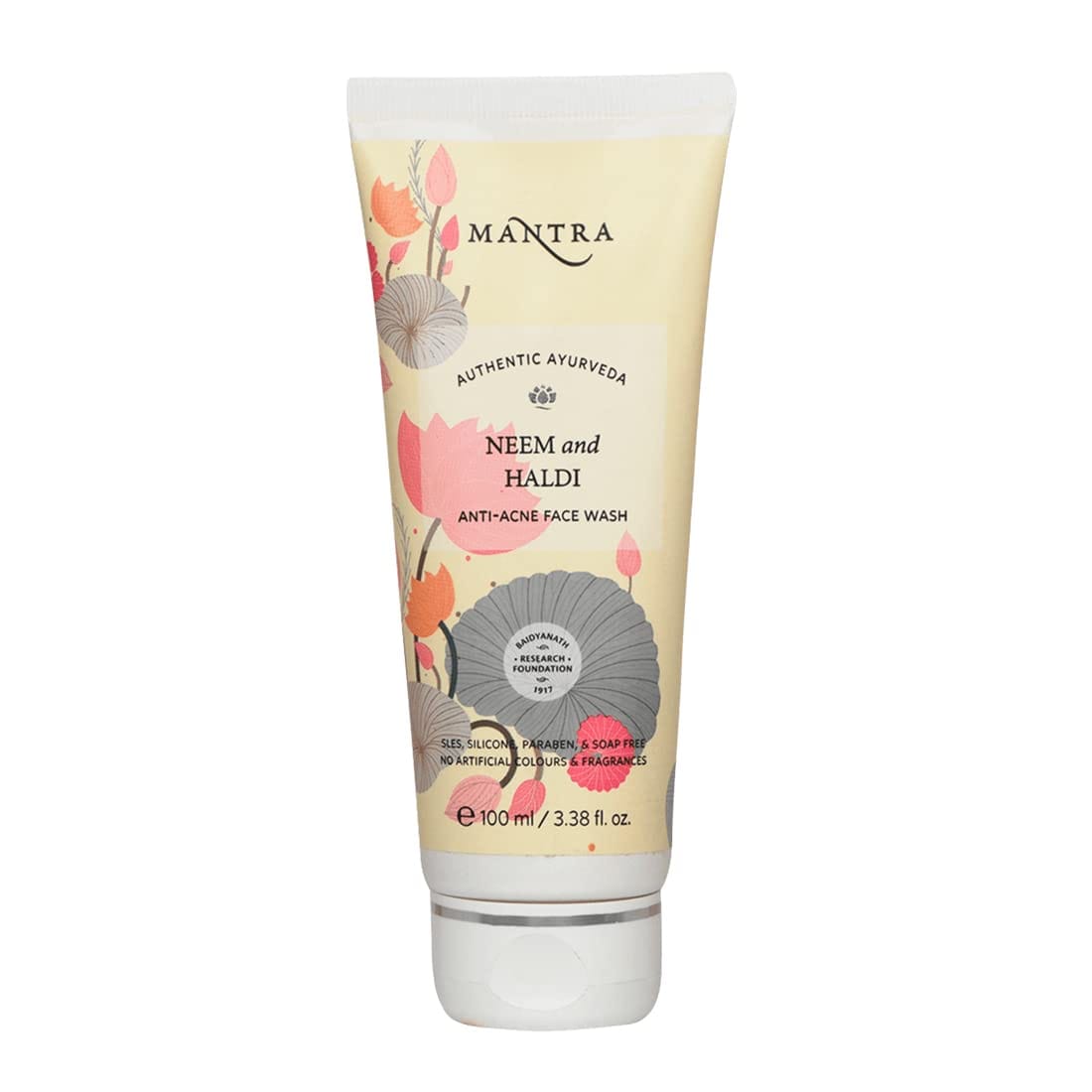 Mantra - Authentic Ayurvedic Neem And Haldi Anti-Acne Face Wash (100mL)