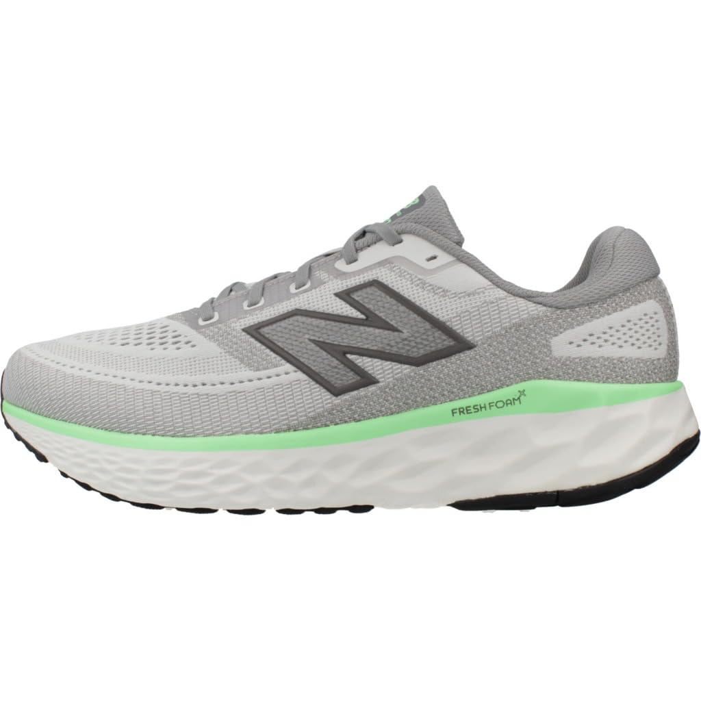 New Balance Men's Fresh Foam X Evoz V4 11 UK (Wide) Grey Matter/Slate Grey/Electric Jade