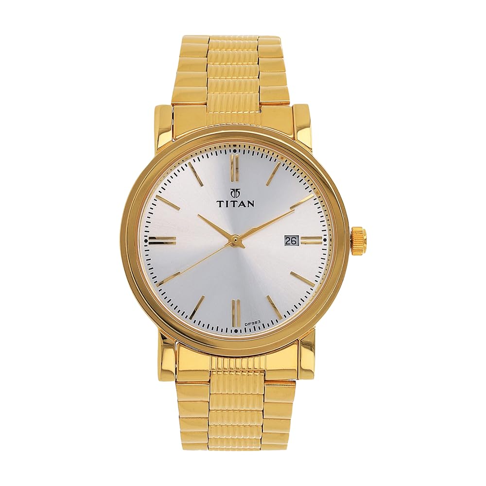 Titan Analog OffWhite Dial Men's Watch NM1712YM02 / NL1712YM02 Off white dial + Multicolor