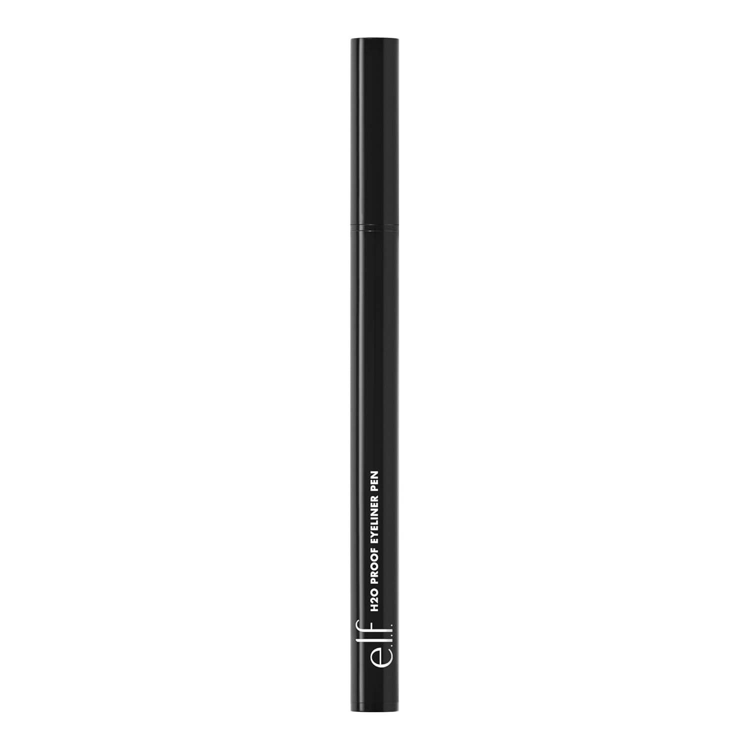 e.l.f. H2O Proof Eyeliner Pen, Felt Tip, Waterproof Liquid Formula, Jet Black, 0.02 Fl Oz (0.7mL)