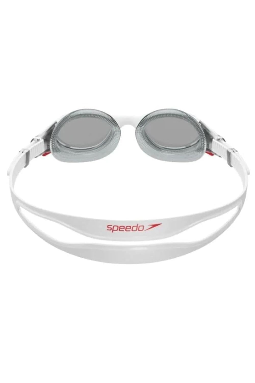 Speedo Biofuse.2.0 Unisex Adult Silicone Swimming Goggles, White, One Size White
