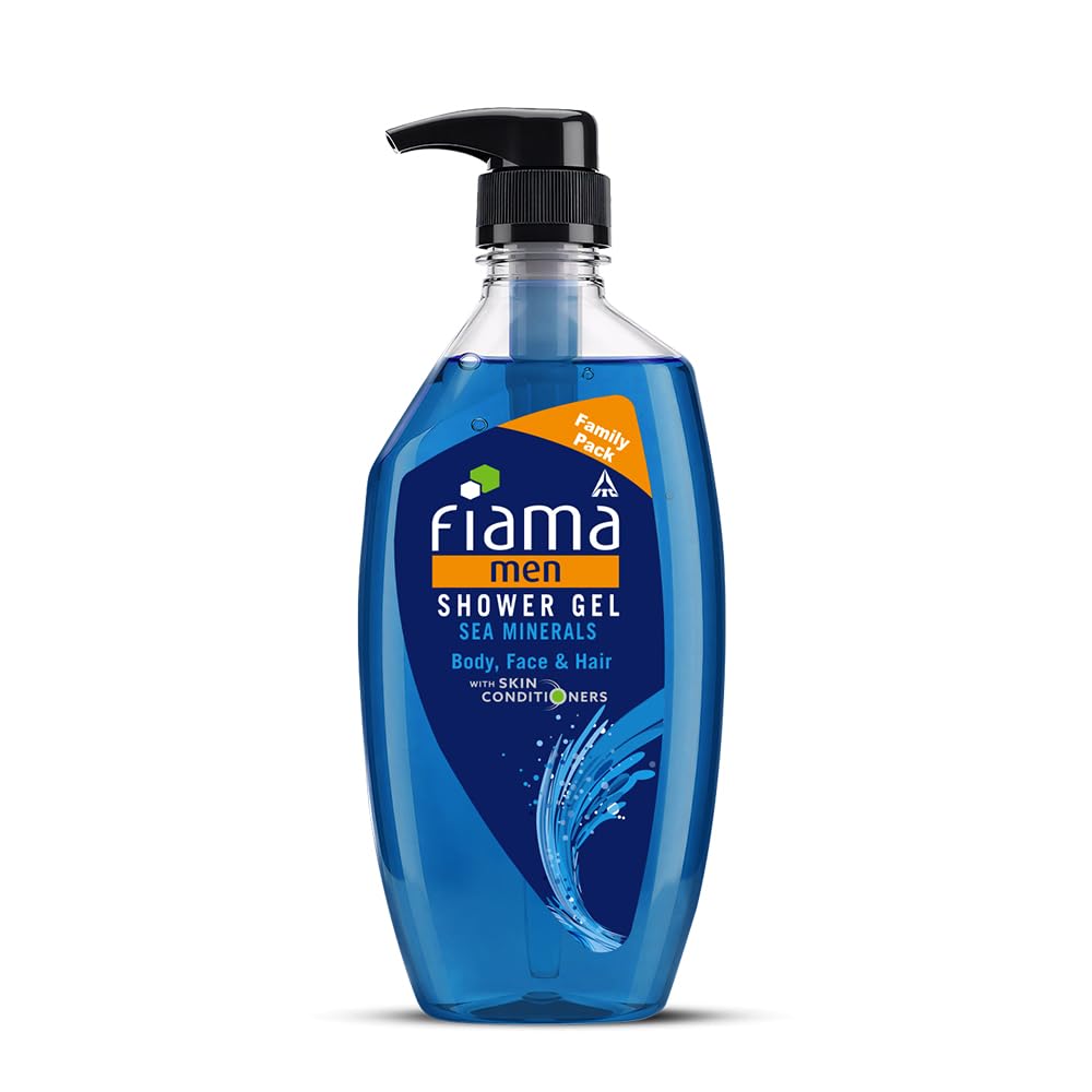 Fiama Men Shower Gel Refreshing Pulse Body Wash with Skin Conditioners for Refreshed Skin, 750ml bottle 750 ml (Pack of 1)