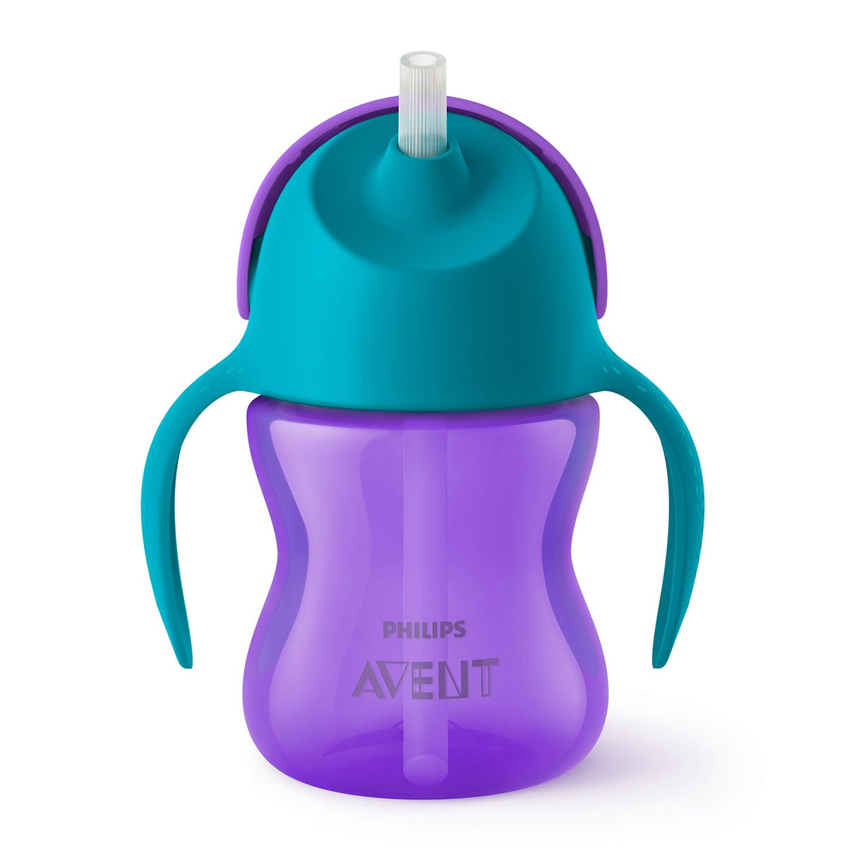 AVENT Philips Sipper Bottle for Kids | No.1 Brand Recommended by Moms Worldwide | Leak Proof Design | Easy Grip with Silicone Handle | 9m+ | 200ml | Packof1 |(B