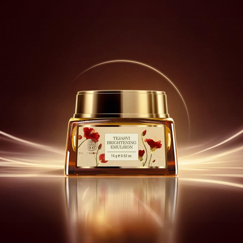 Forest Essentials Deeply Nourishing Brightening Ghee Cream | Ayurvedic Massage Cream with Pure Ghee | Improves Texture, Radiance & Firmness | For All Skin Types
