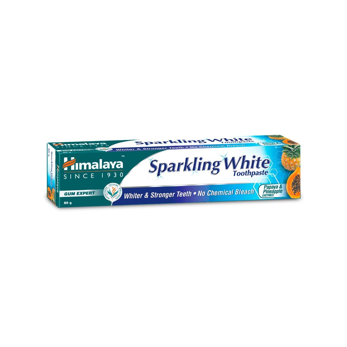 Himalaya Herbals Sparkling Whitening Toothpaste 150g 150 g (Pack of 1)
