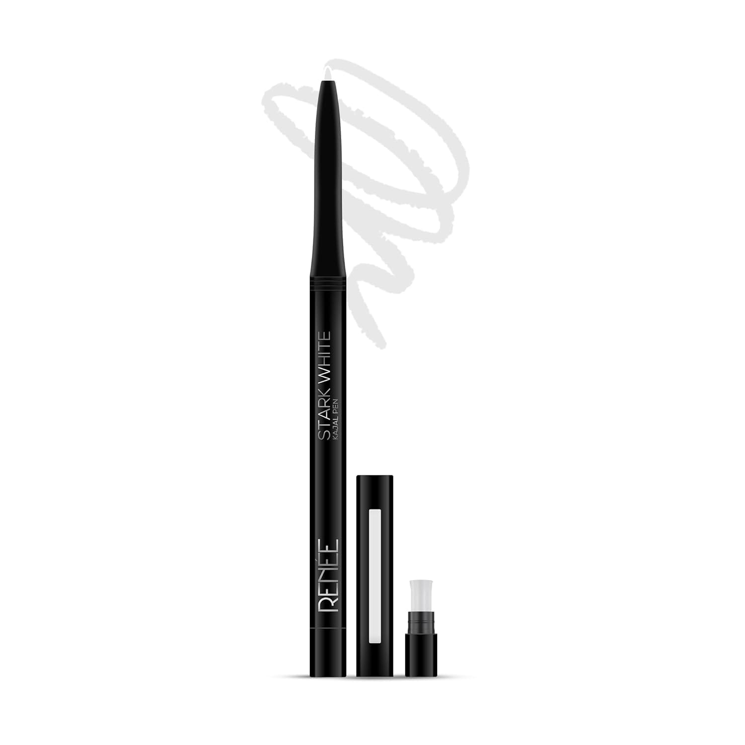 RENEE - Kajal Pen with Sharpener - Stark White - 0.35gm
