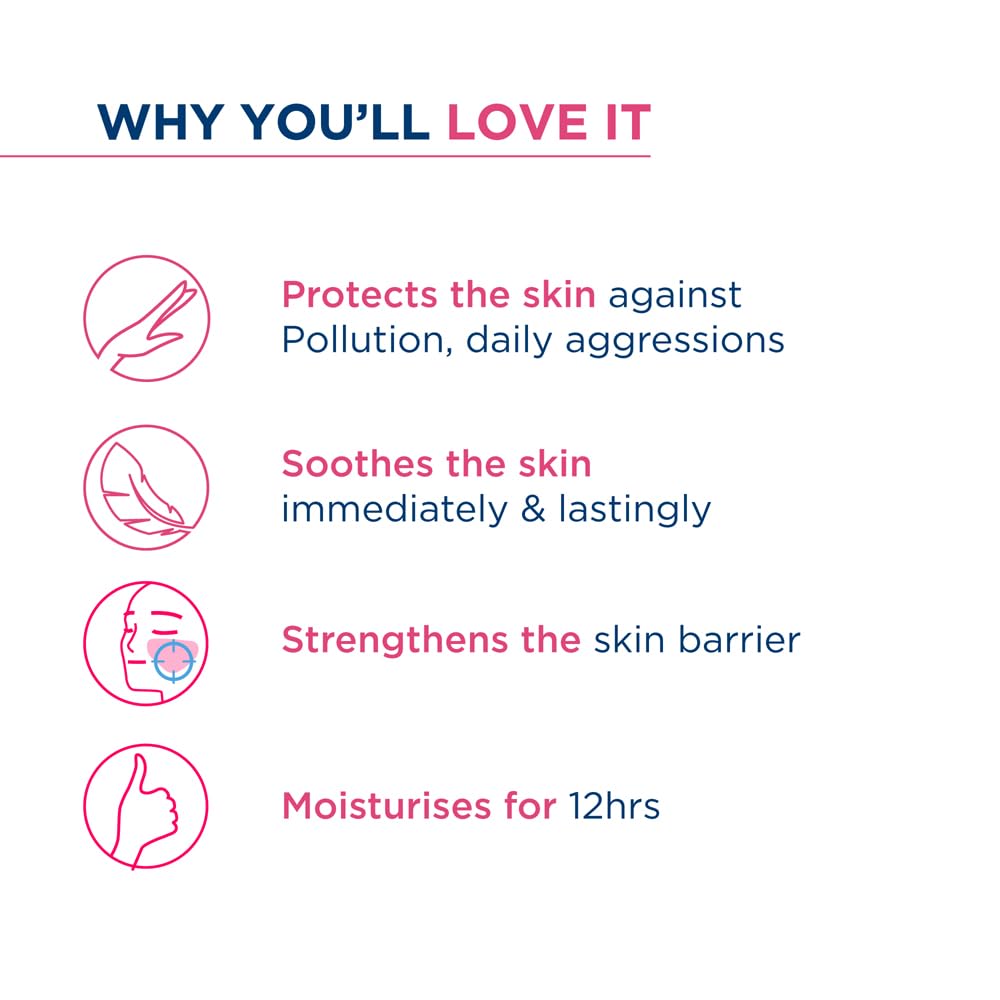 Bioderma Sensibio Defensive Rich Active Anti-Pollution Cream - Hydration/Moisturisation 12h Nutrition, 40ml