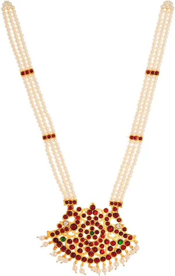 AXXIM classical bharatanatyam jewellery set