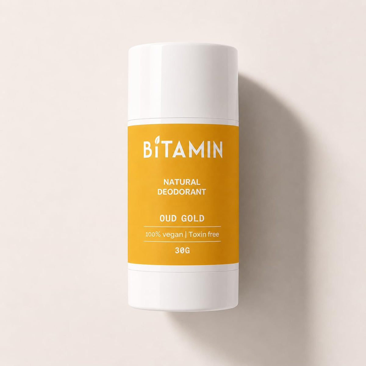 Bitamin Natural Deodorant Roll On for Men & Women | 5% Vitamin C | 8 Hour Odour Control & Underarm Brightening | 0% Aluminium, Alcohol, Parabens & Triclosan | O