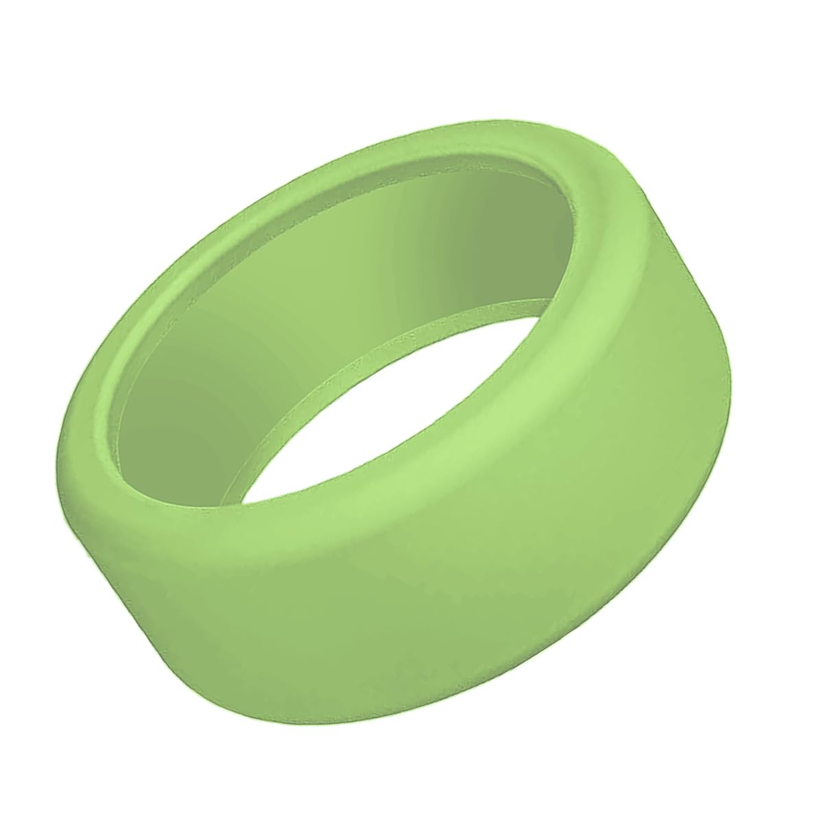 OJOS Silicone Ring Cover Compatible with Oura Ring Gen 3/ Gabit Ring, Round Ring Case Elastic Ring Protection Smart Ring Protector Sleeve Accessories (Olive, S