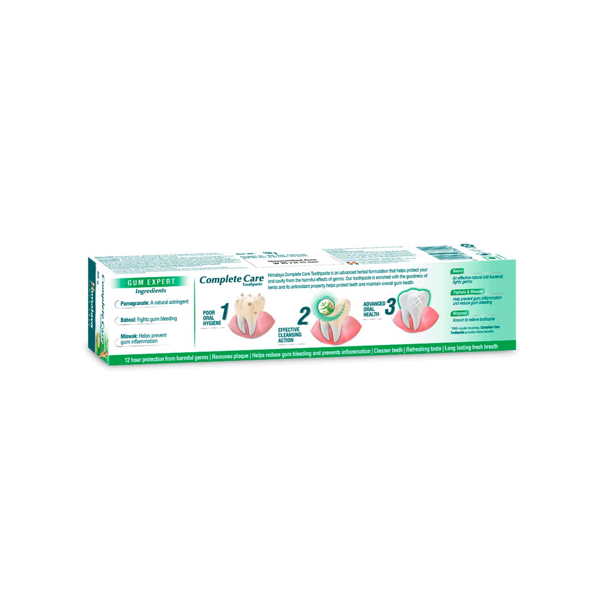 Himalaya Complete Care Toothpaste For Strong Teeth & Healthy Gum, 2 X 150g