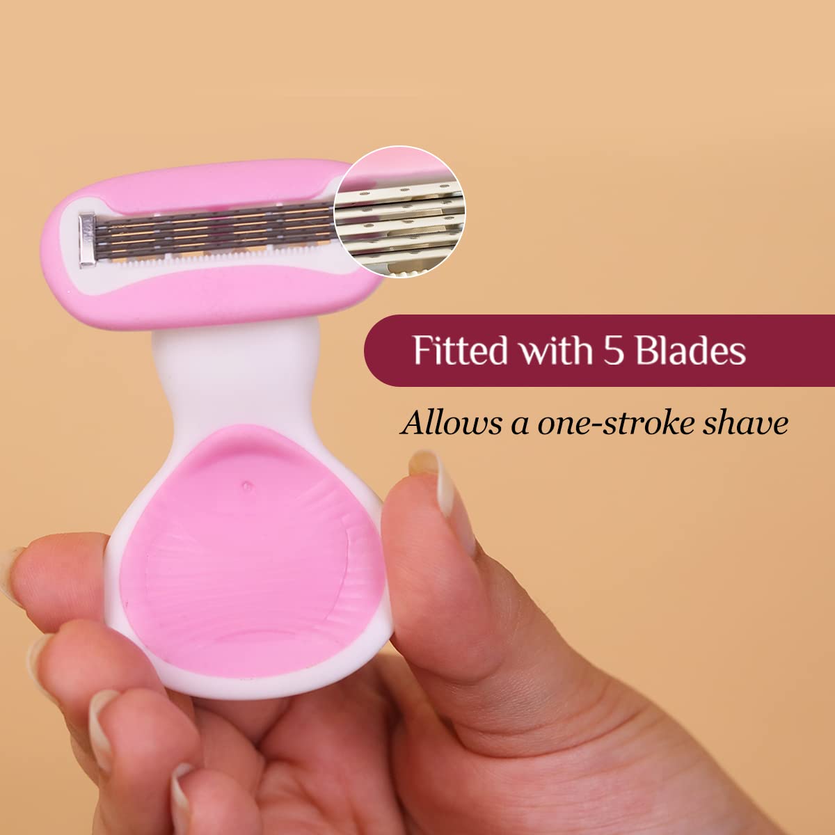 Carmesi - Body Razor for Women's Hair Removal (1 Pc)