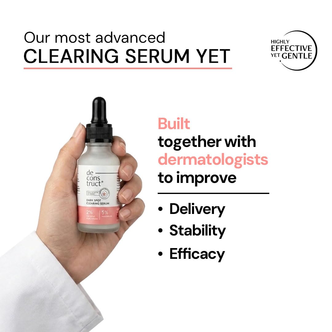 Deconstruct Clear & Even Combo: Oil Control Face Wash & Clearing Serum