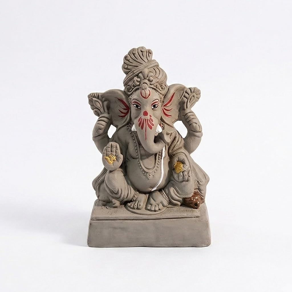 SWASTIK Ganesha 6" Plain