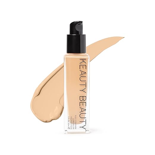 KEAUTY BEAUTY FULL COVERAGE LONG WEAR FOUNDATION 30ml 01