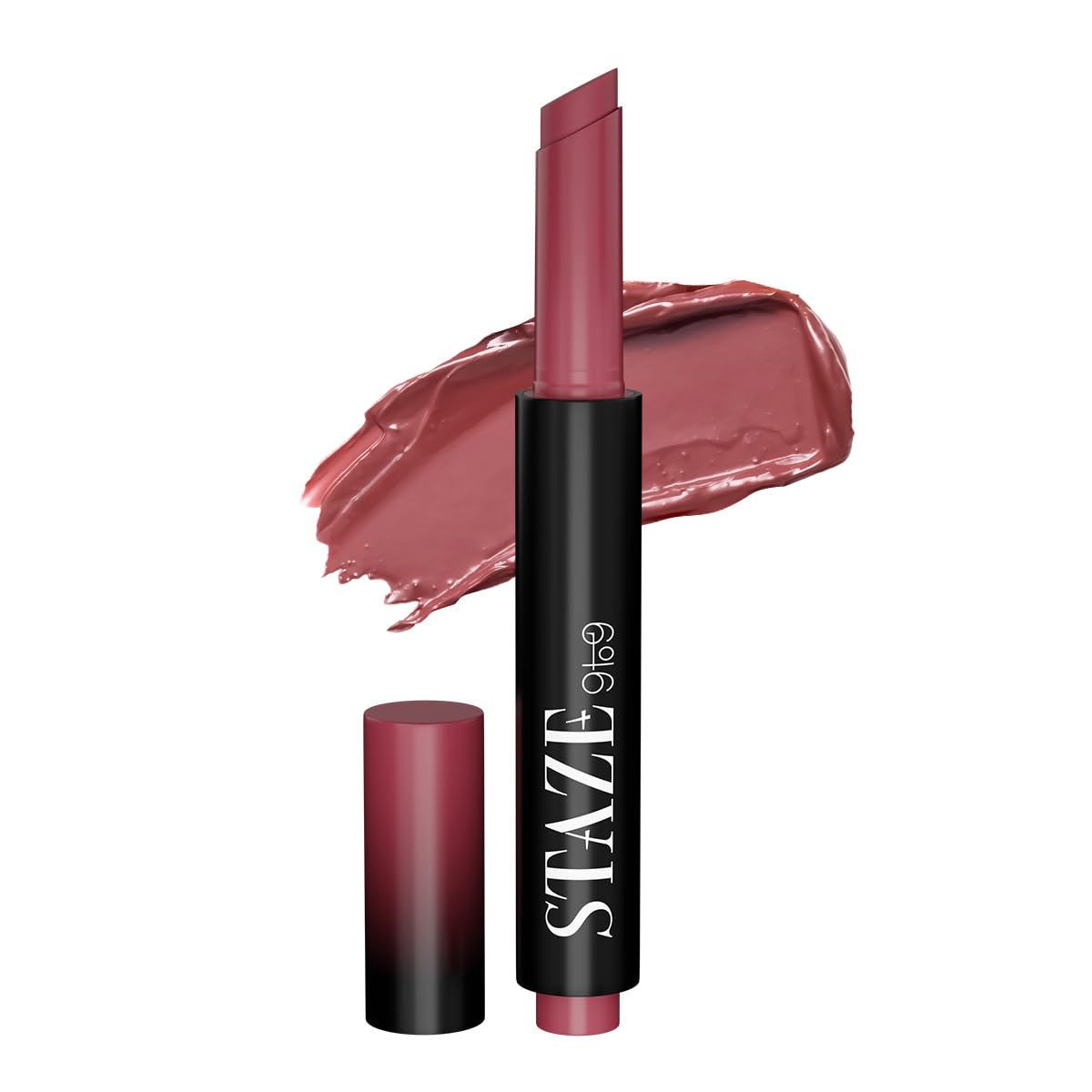 Staze Y.U.M.M.Y Lip Gloss Balm | 3-in-1 Gloss + Tint + Balm | High-Shine Glossy Finish | With SPF 15 | Non-sticky Formula with Hyaluronic Acid & Shea Butter | 02 Lush Berry | 2g